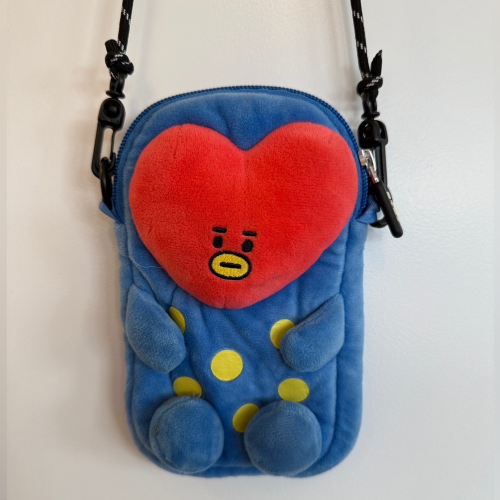 BT21 Tata Plush Crossbody Bag – BTS Official, Super Cute! - Picture 2 of 4